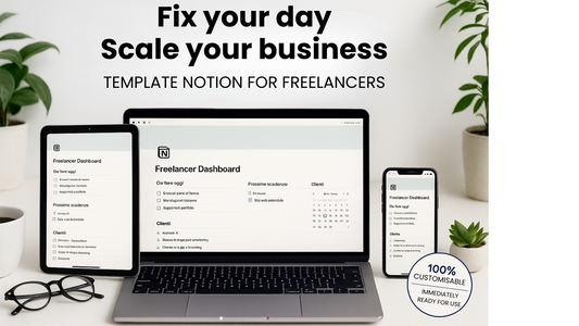 Template Notion - Organise Your Freelance Life in One Click